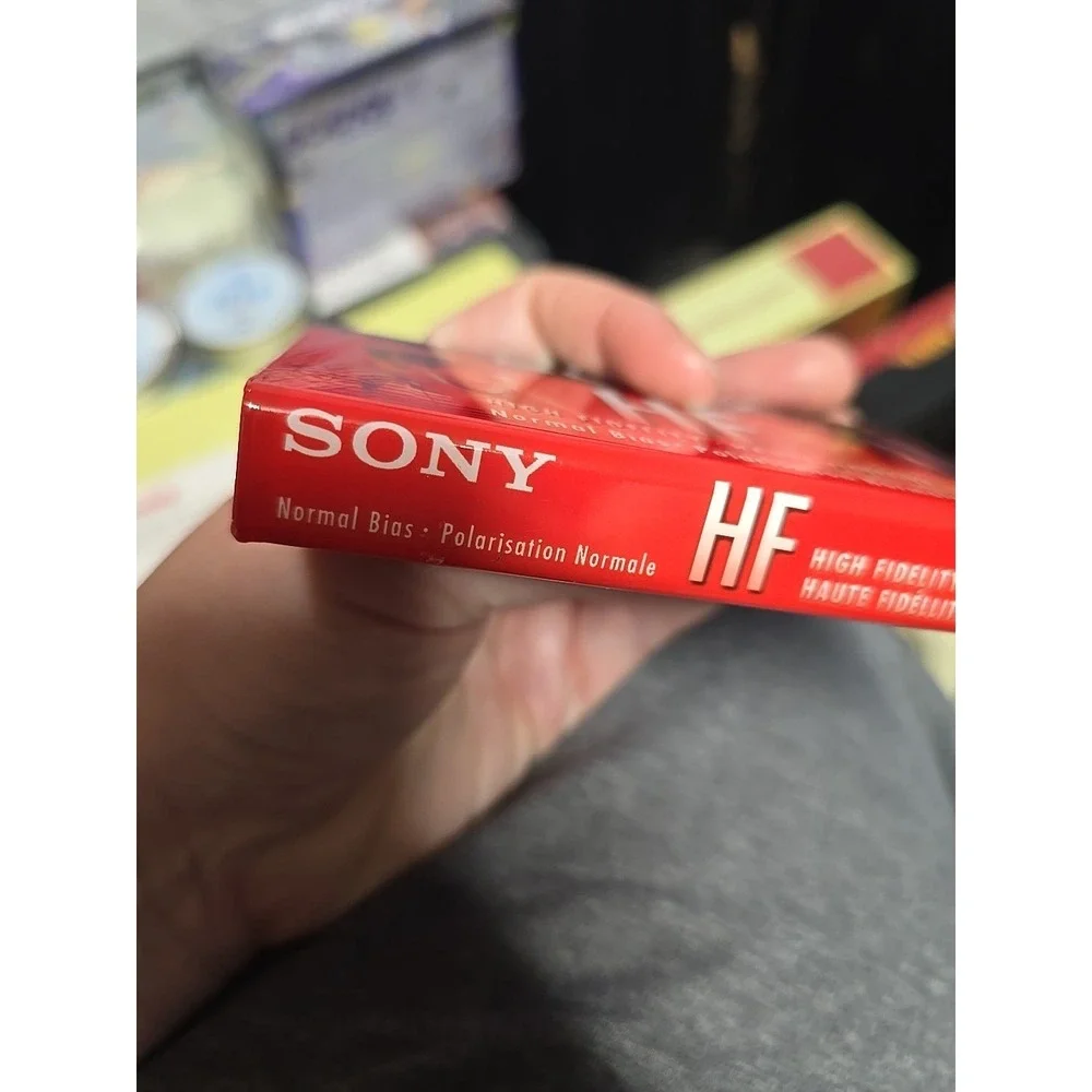 Sony HF High Fidelity 120 Minute Blank Audio Normal Bias Cassette Tape NIPSeal